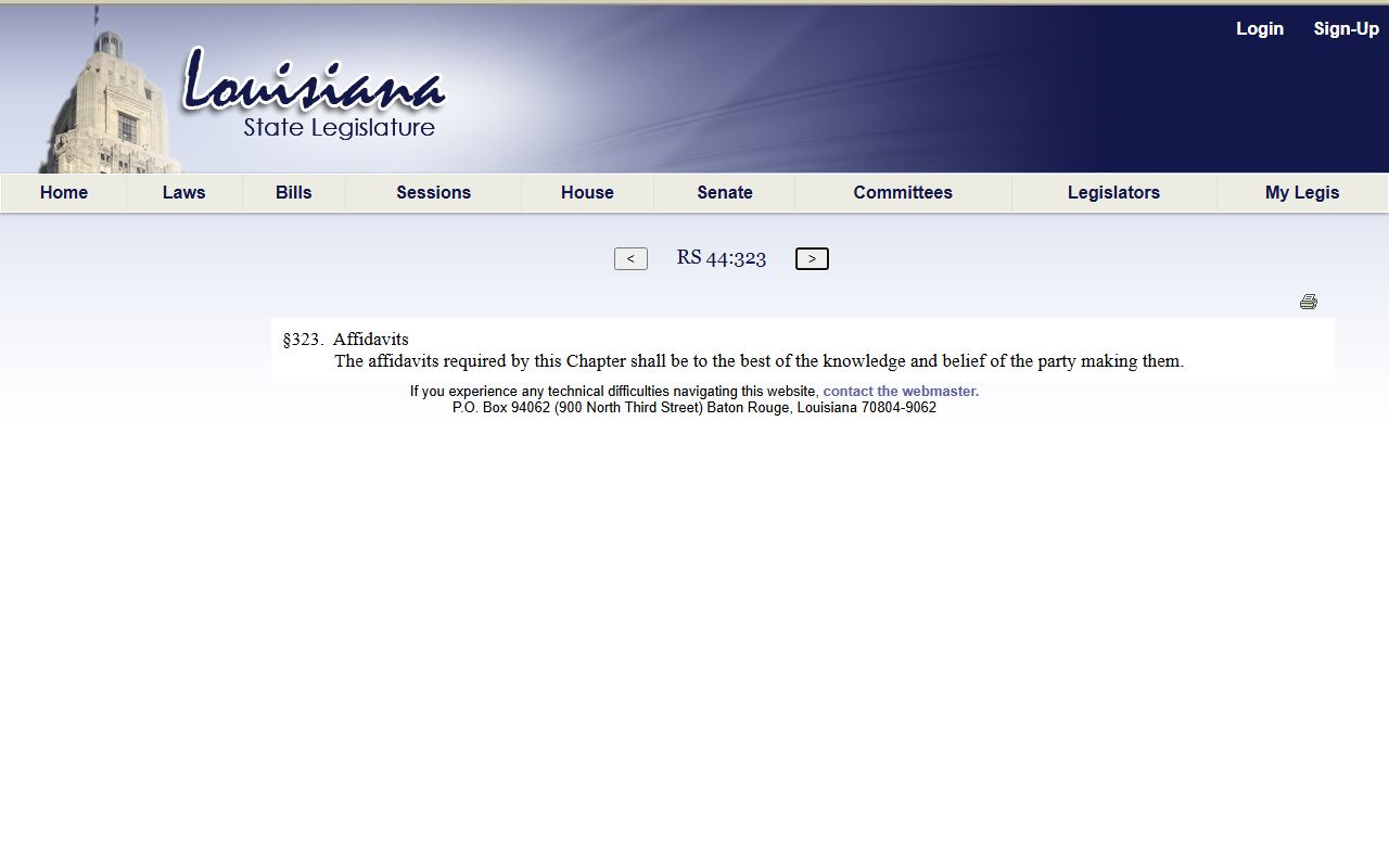 Acadia Parish court dockets Louisiana R.S. 44:1 public records definition